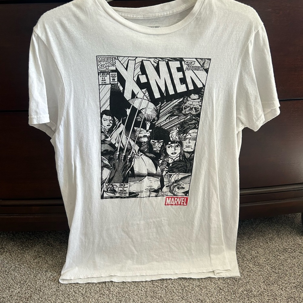 Marvel X-Men White Short Sleeve Tee